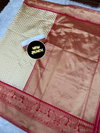 Kp 4016 Soft Lichi Silk Cloth With Jacquard Work Saree Best Wholesale Shop In Surat